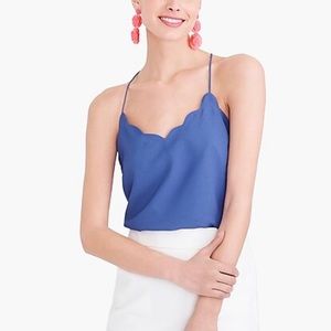 J.Crew Scalloped Cami Top